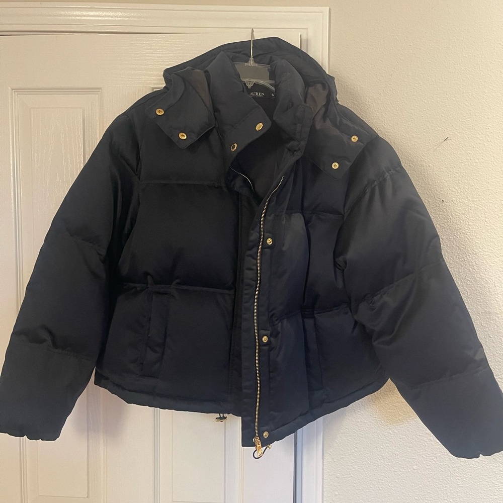 Lauren Ralph Lauren Satin Down Coat 1X